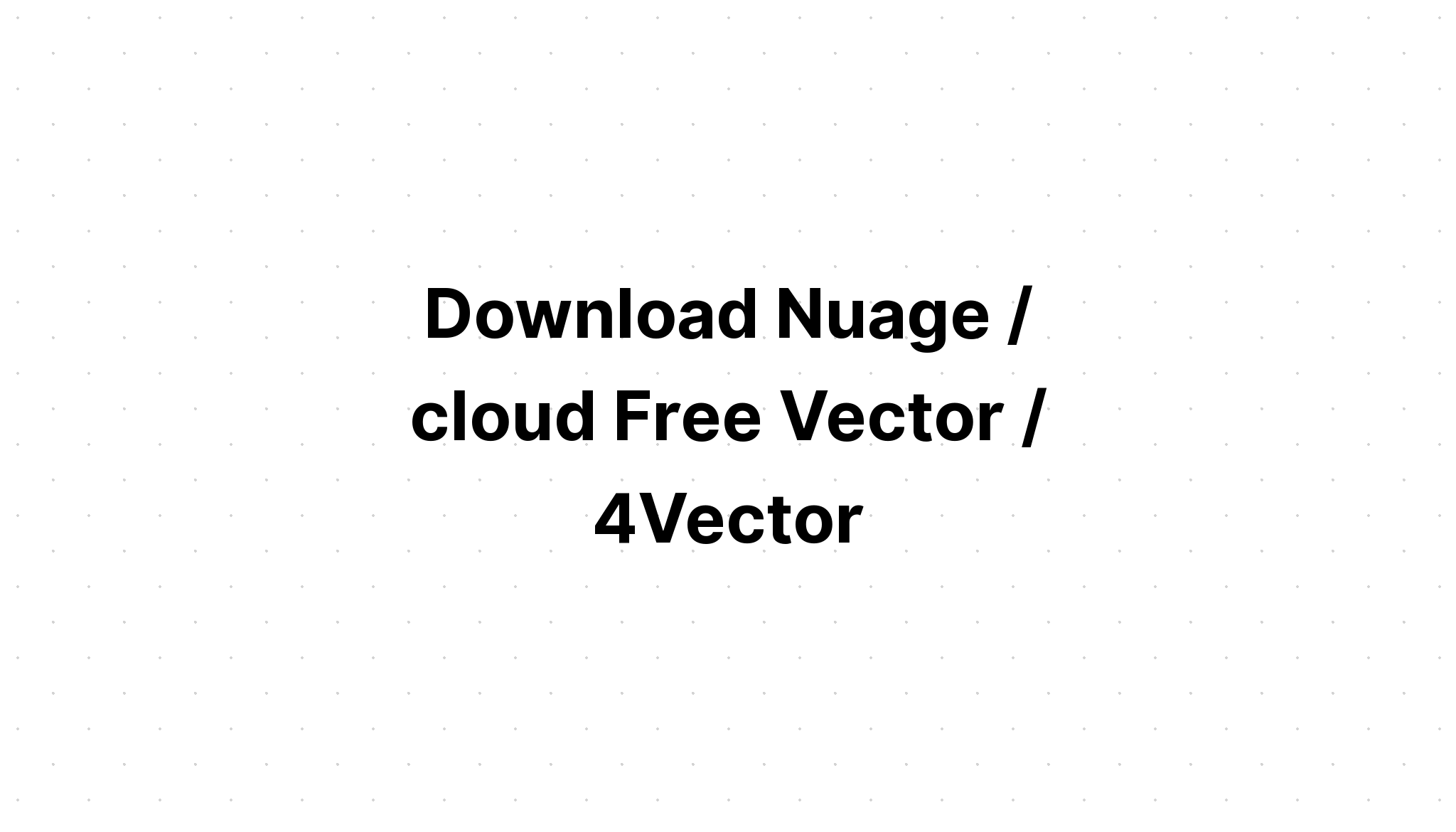 Download Cloud Vector Design Bundle SVG File